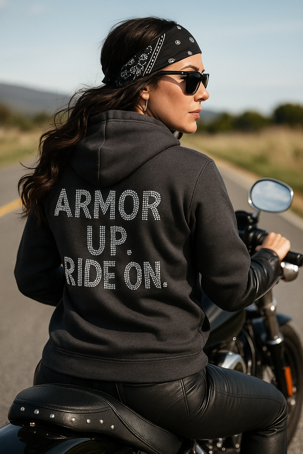 Armor Up. Ride On. – Performance Hoodie