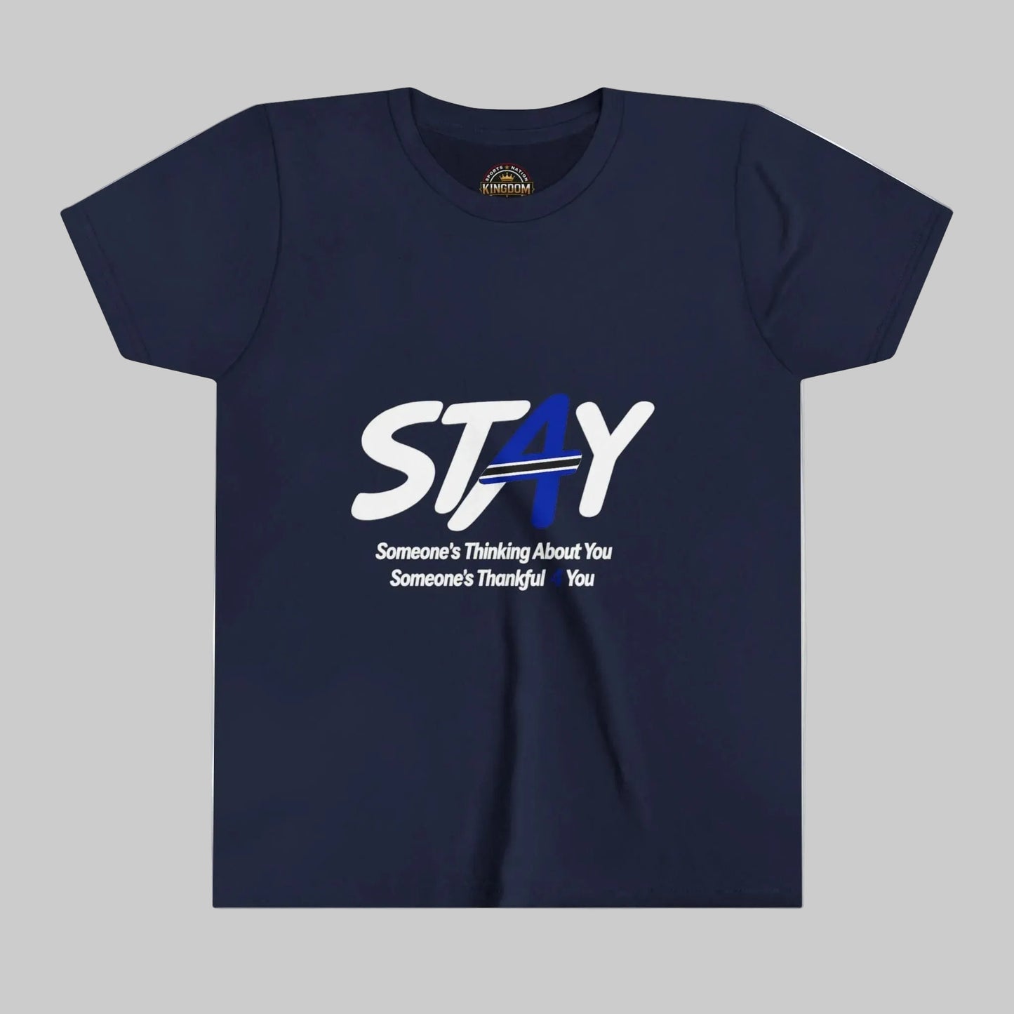 STAY Law Enforcement Mental Health Shirt | Thin Blue Line Awareness Apparel