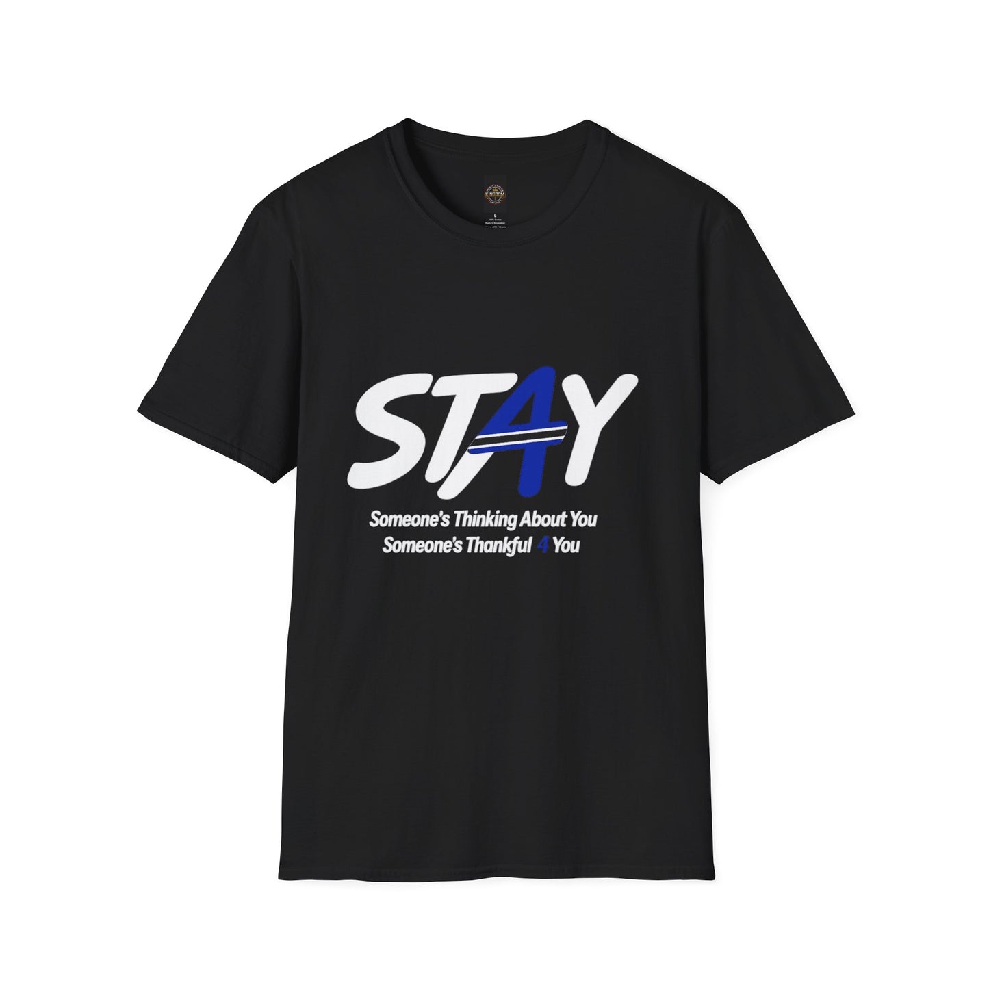 STAY Law Enforcement Mental Health Shirt | Thin Blue Line Awareness Apparel