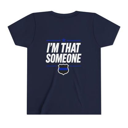 YOUTH SIZED---STAY Law Enforcement Mental Health Shirt | Thin Blue Line Awareness Apparel