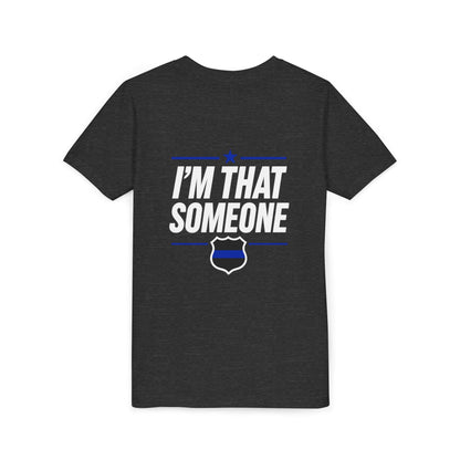 YOUTH SIZED---STAY Law Enforcement Mental Health Shirt | Thin Blue Line Awareness Apparel