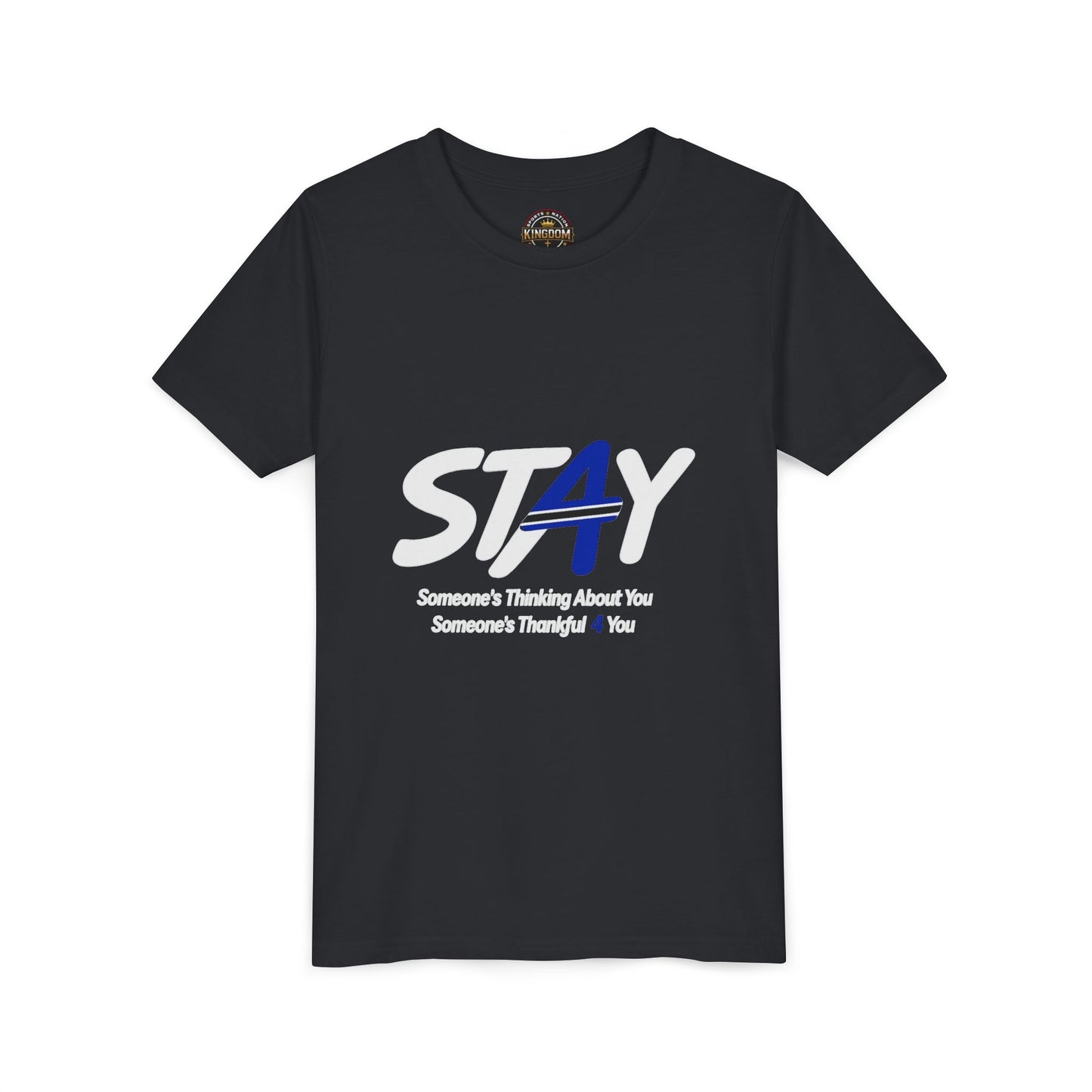 YOUTH SIZED---STAY Law Enforcement Mental Health Shirt | Thin Blue Line Awareness Apparel