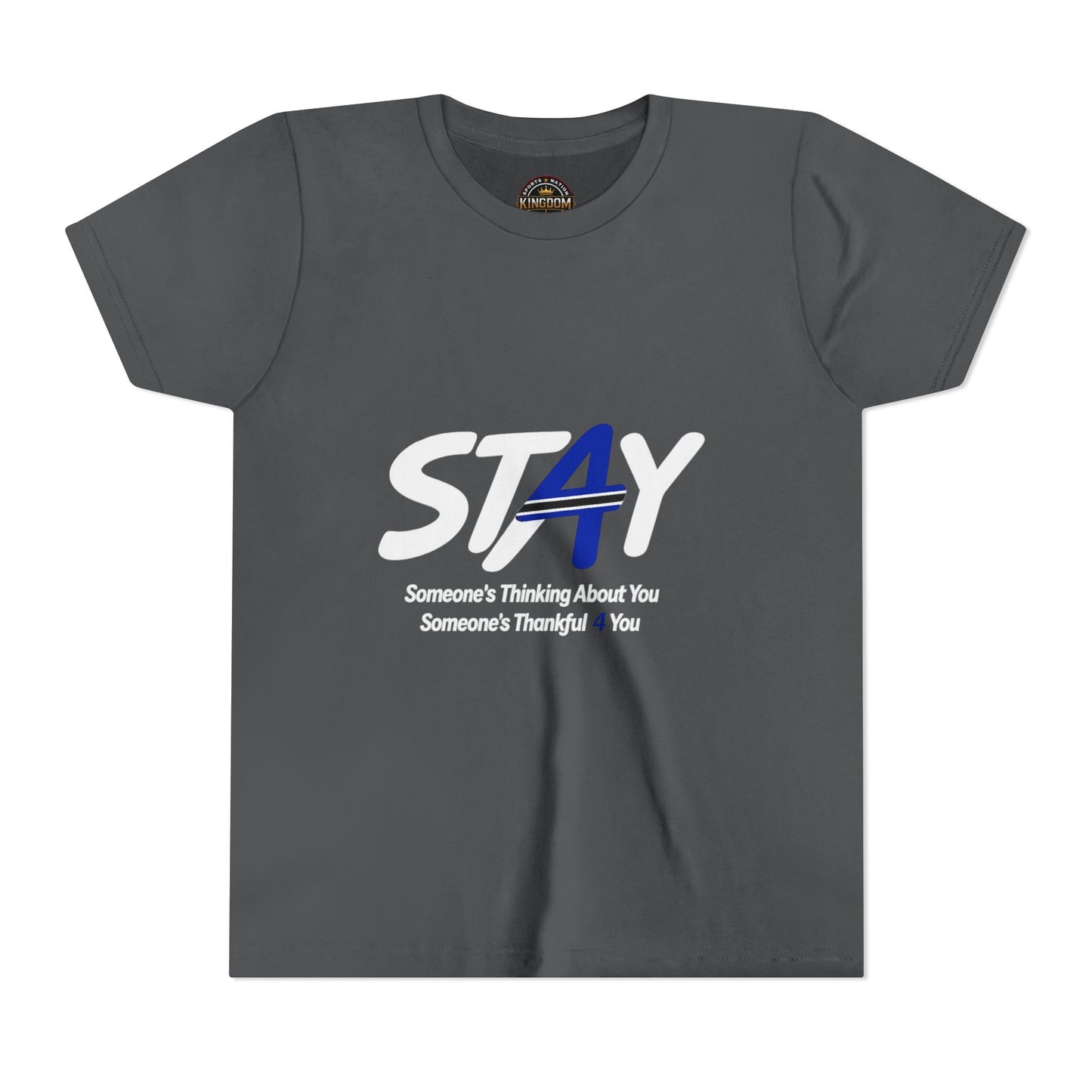 YOUTH SIZED---STAY Law Enforcement Mental Health Shirt | Thin Blue Line Awareness Apparel