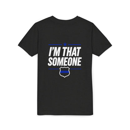 YOUTH SIZED---STAY Law Enforcement Mental Health Shirt | Thin Blue Line Awareness Apparel