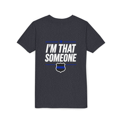 YOUTH SIZED---STAY Law Enforcement Mental Health Shirt | Thin Blue Line Awareness Apparel