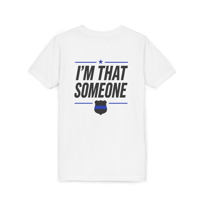 YOUTH SIZED---STAY Law Enforcement Mental Health Shirt | Thin Blue Line Awareness Apparel