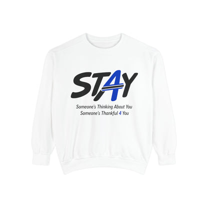 STAY Law Enforcement Mental Health Shirt | Thin Blue Line Awareness Apparel