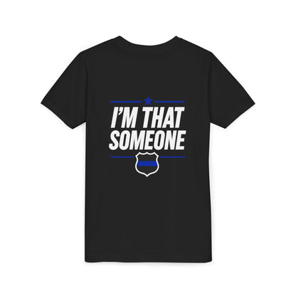 YOUTH SIZED---STAY Law Enforcement Mental Health Shirt | Thin Blue Line Awareness Apparel