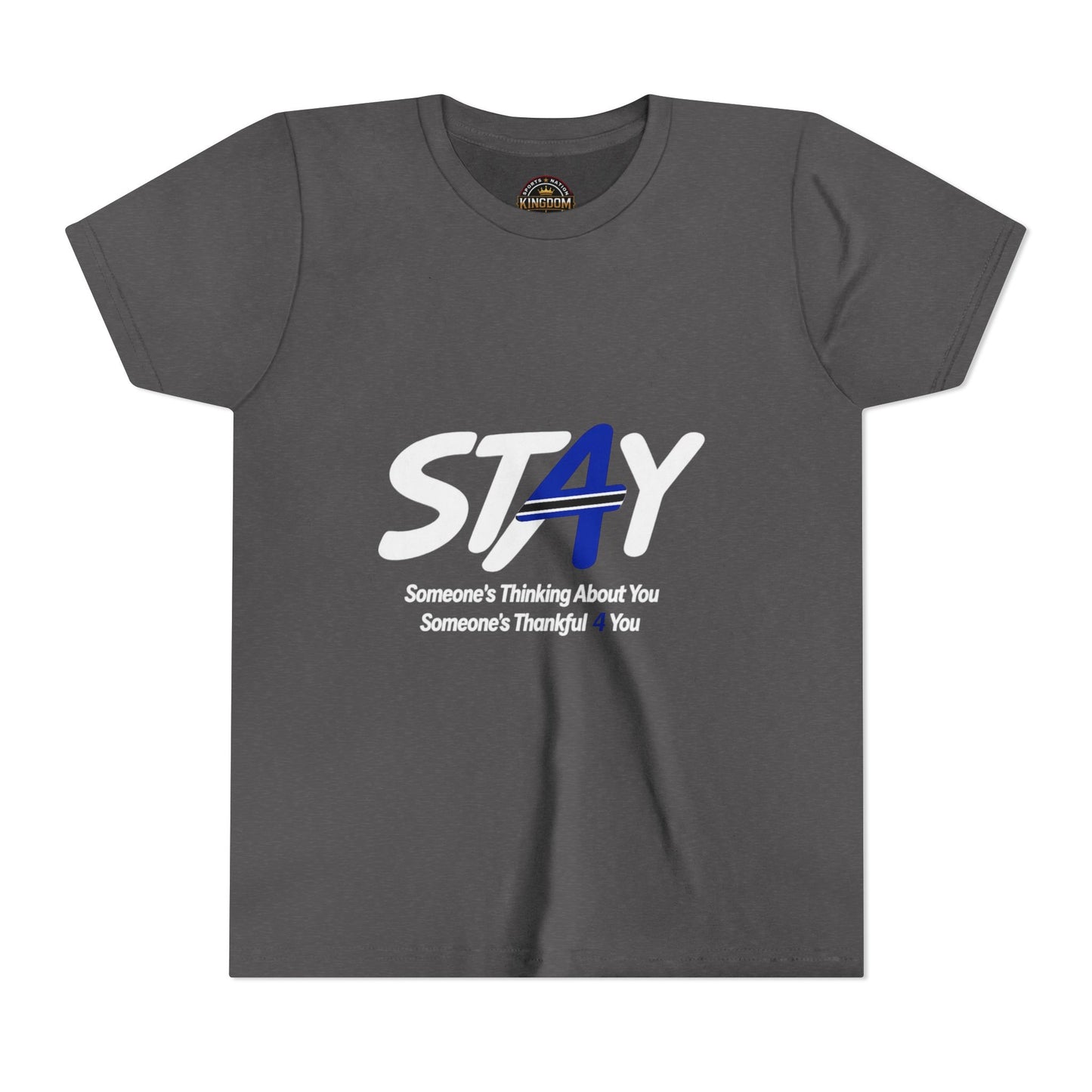 YOUTH SIZED---STAY Law Enforcement Mental Health Shirt | Thin Blue Line Awareness Apparel