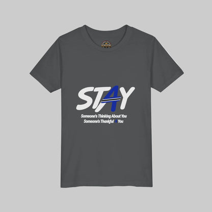 STAY Law Enforcement Mental Health Shirt | Thin Blue Line Awareness Apparel