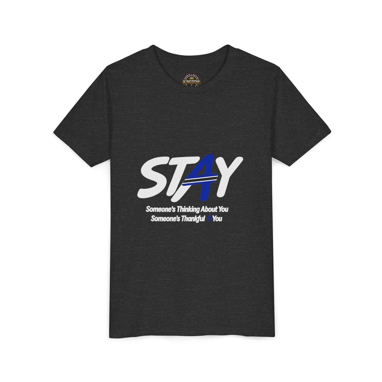 YOUTH SIZED---STAY Law Enforcement Mental Health Shirt | Thin Blue Line Awareness Apparel