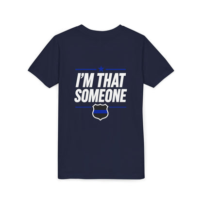 YOUTH SIZED---STAY Law Enforcement Mental Health Shirt | Thin Blue Line Awareness Apparel