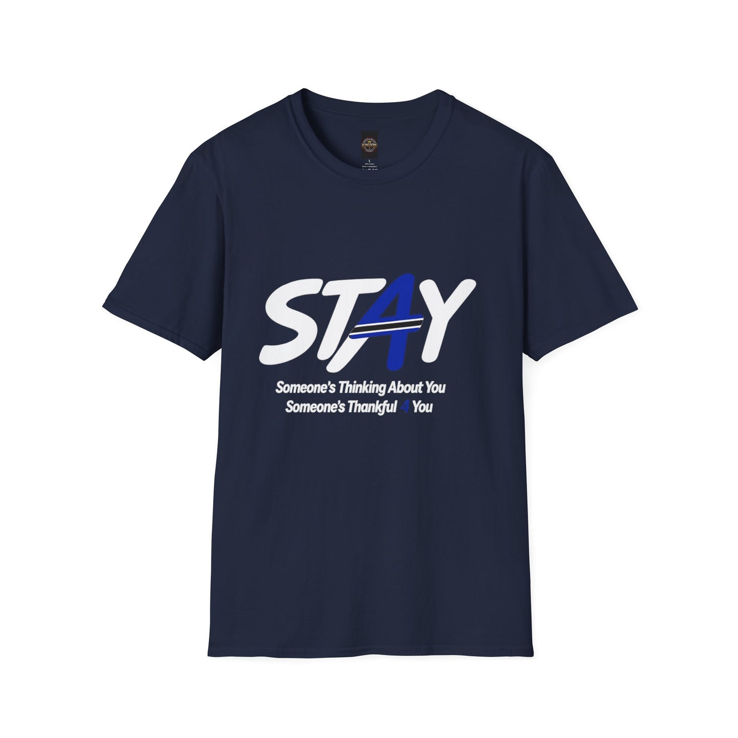 STAY Law Enforcement Mental Health Shirt | Thin Blue Line Awareness Apparel