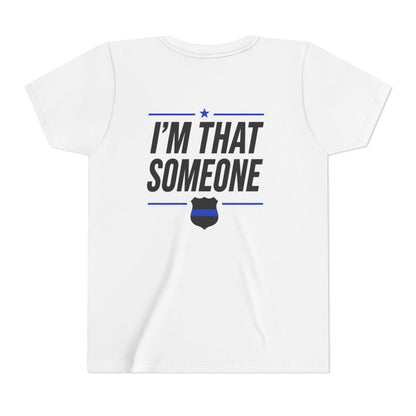 YOUTH SIZED---STAY Law Enforcement Mental Health Shirt | Thin Blue Line Awareness Apparel