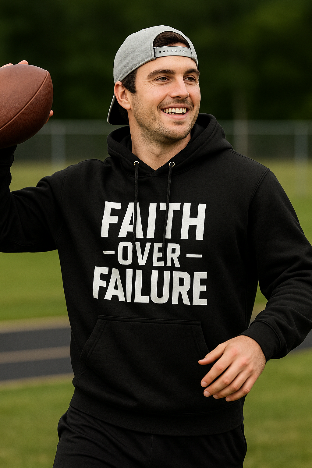 Faith Over Failure – Performance Hoodie