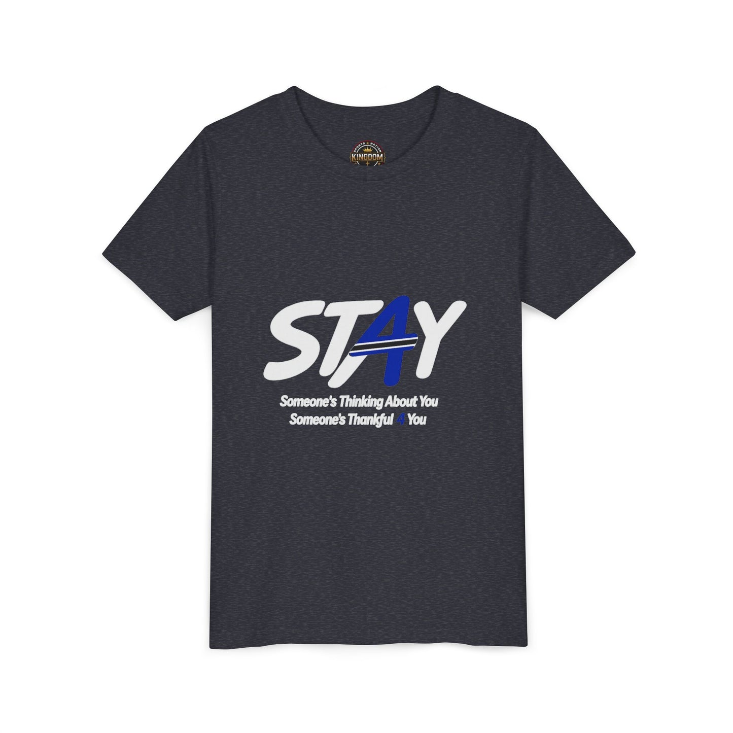 YOUTH SIZED---STAY Law Enforcement Mental Health Shirt | Thin Blue Line Awareness Apparel