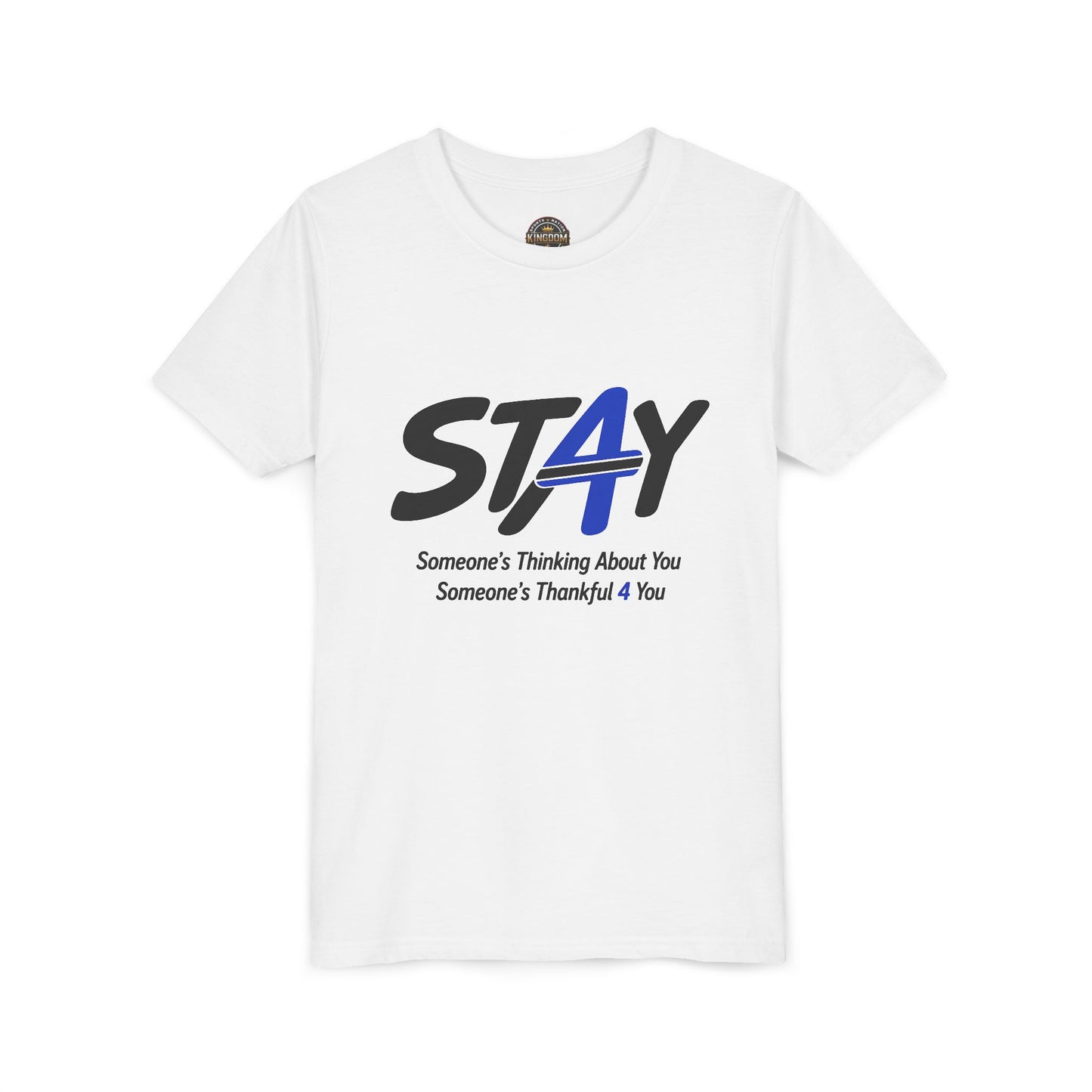 YOUTH SIZED---STAY Law Enforcement Mental Health Shirt | Thin Blue Line Awareness Apparel