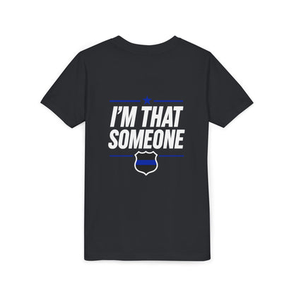 YOUTH SIZED---STAY Law Enforcement Mental Health Shirt | Thin Blue Line Awareness Apparel
