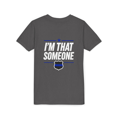 YOUTH SIZED---STAY Law Enforcement Mental Health Shirt | Thin Blue Line Awareness Apparel