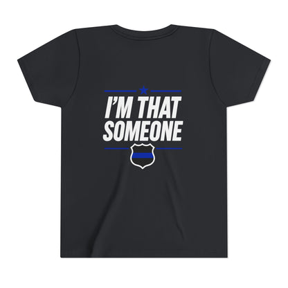 YOUTH SIZED---STAY Law Enforcement Mental Health Shirt | Thin Blue Line Awareness Apparel