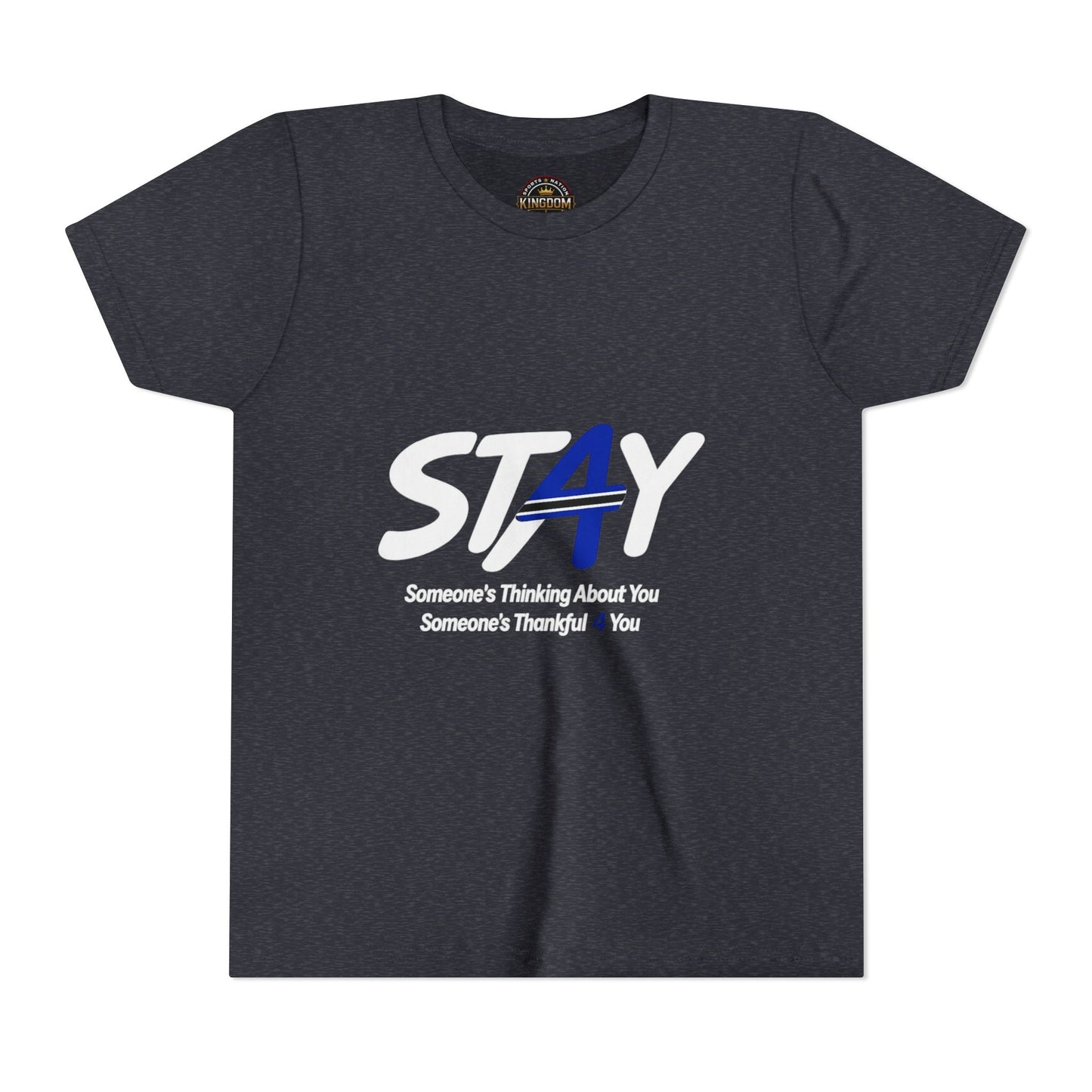 YOUTH SIZED---STAY Law Enforcement Mental Health Shirt | Thin Blue Line Awareness Apparel