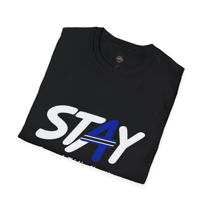 STAY Law Enforcement Mental Health Shirt | Thin Blue Line Awareness Apparel