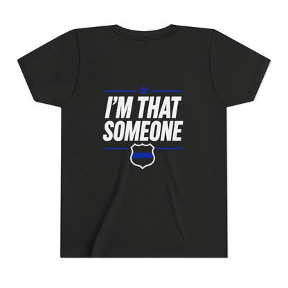 YOUTH SIZED---STAY Law Enforcement Mental Health Shirt | Thin Blue Line Awareness Apparel