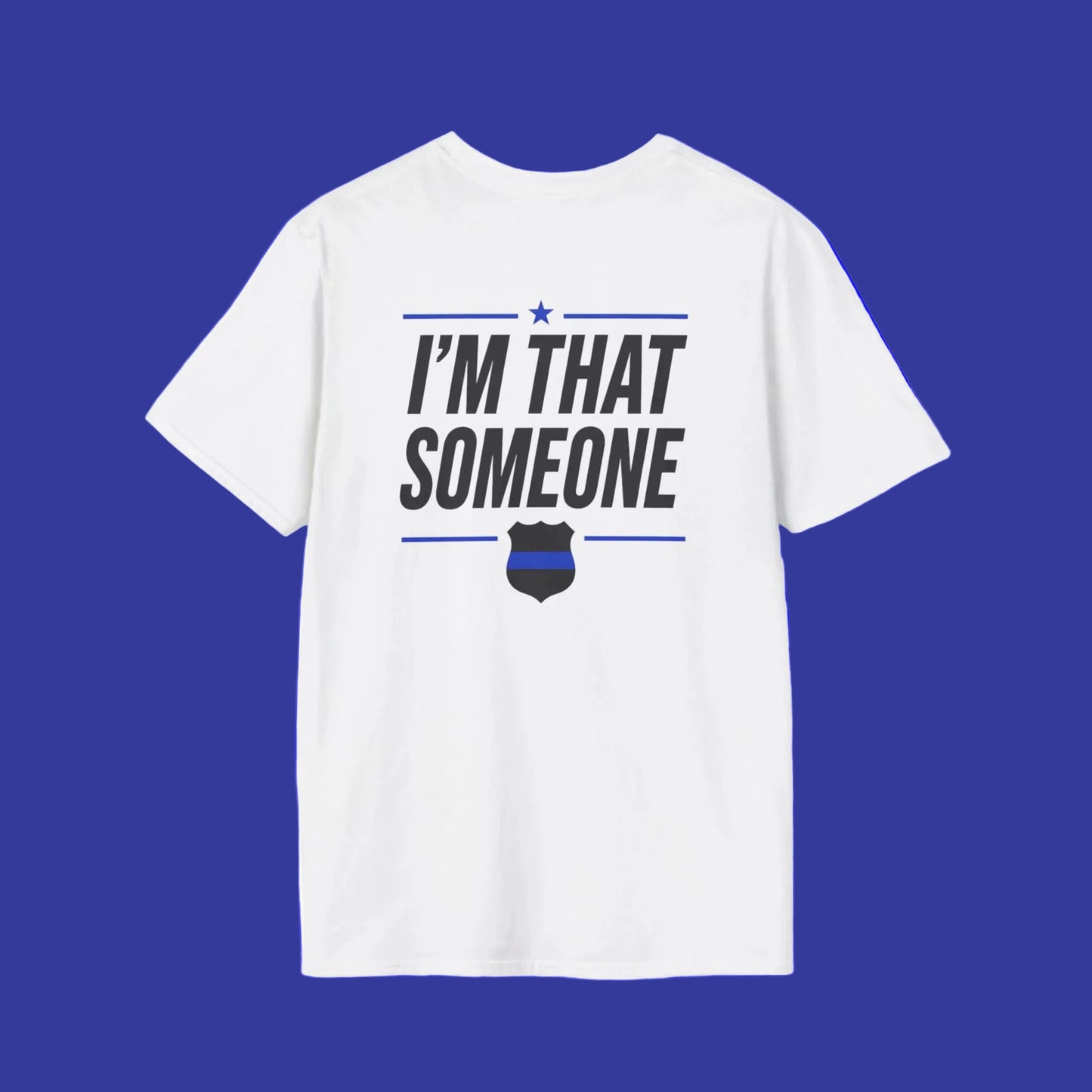 STAY Law Enforcement Mental Health Shirt | Thin Blue Line Awareness Apparel