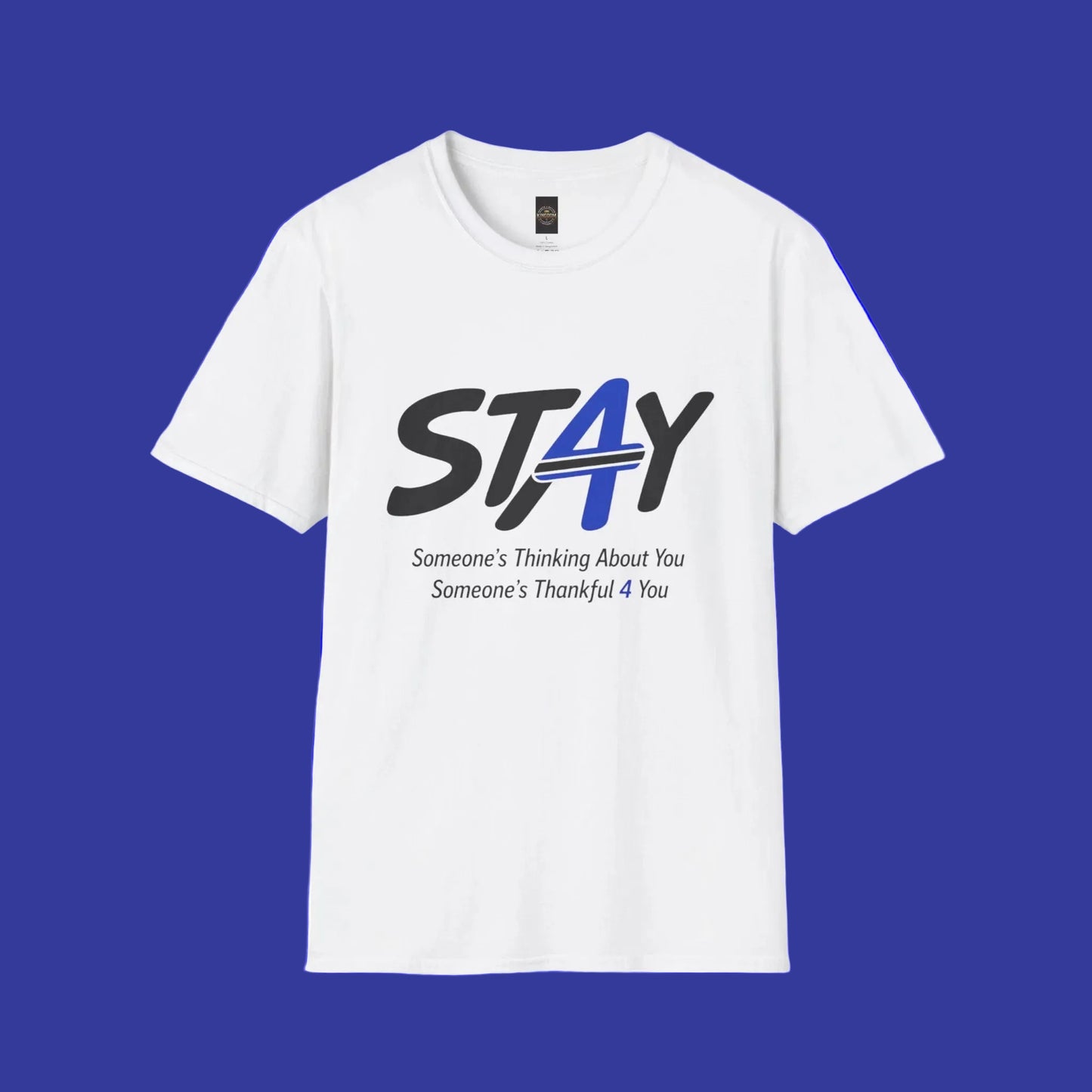 STAY Law Enforcement Mental Health Shirt | Thin Blue Line Awareness Apparel