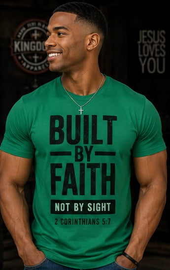 Built By Faith Christian T-Shirt