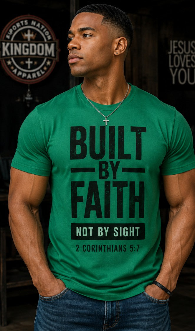Built By Faith Christian T-Shirt
