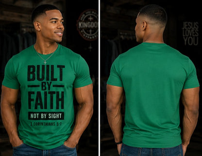 Built By Faith Christian T-Shirt